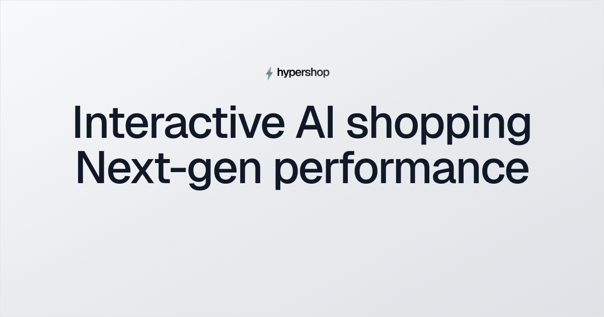 Interactive AI Shopping Assistant